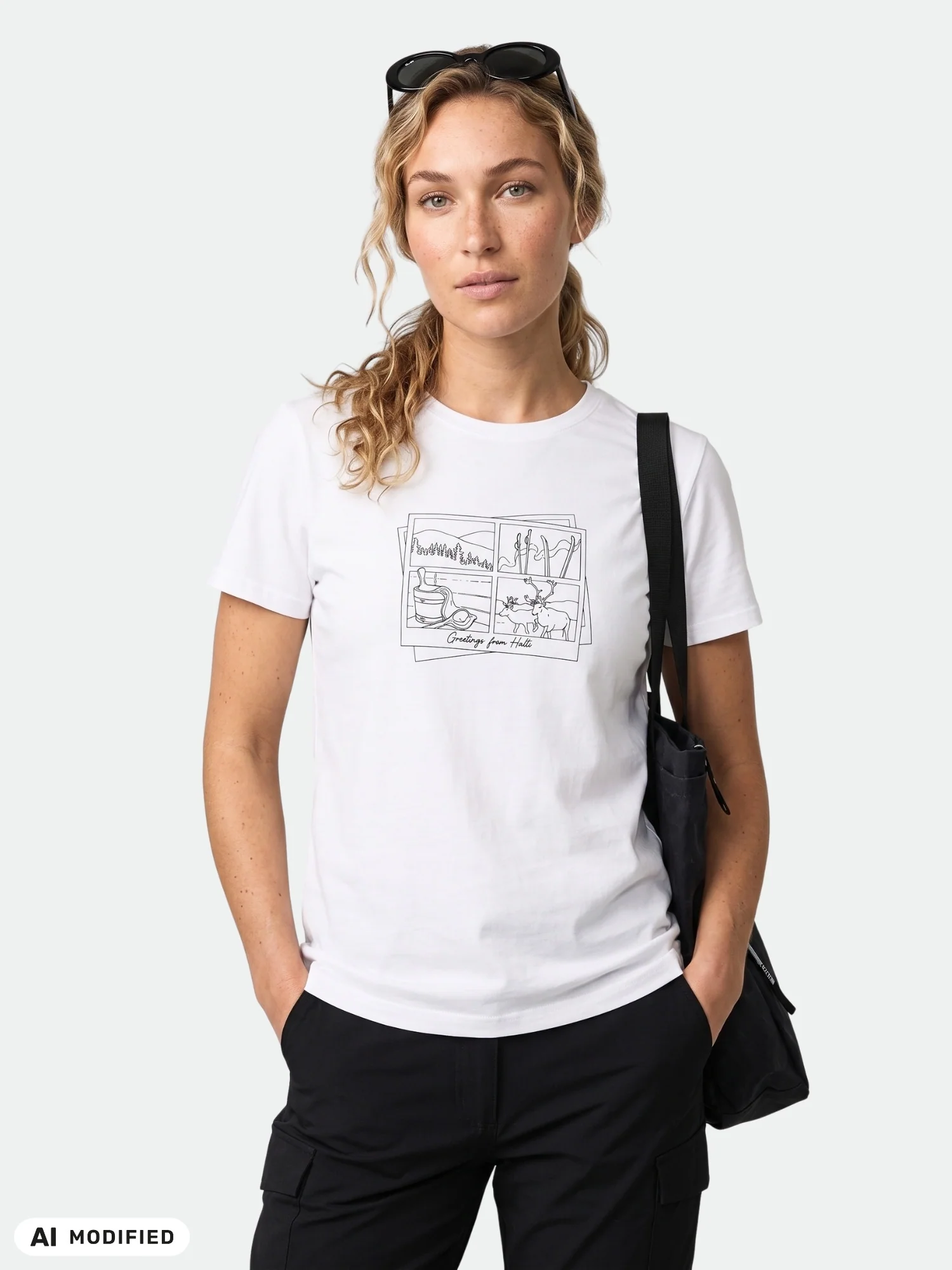T-shirts, tops and poloshirts
